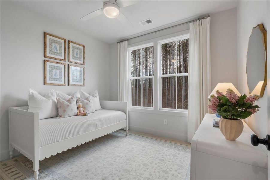 Furnished interior view inside a new home in , Alpharetta (Image 29).