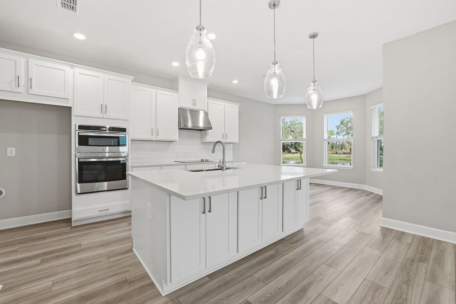 Furnished interior view inside a new home in Timber Ridge, Plant City (Image 8).