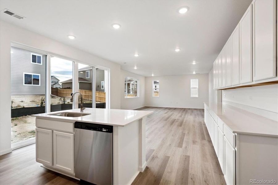 Furnished interior view inside a new home in Fossil Creek, Windsor (Image 5).