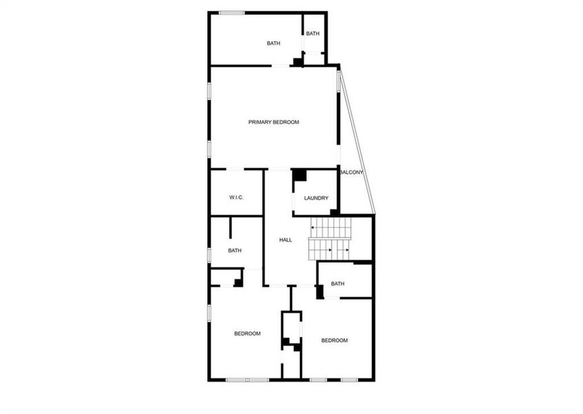 2D floor plan layout of this home in , Avondale Estates, GA (Image 6).