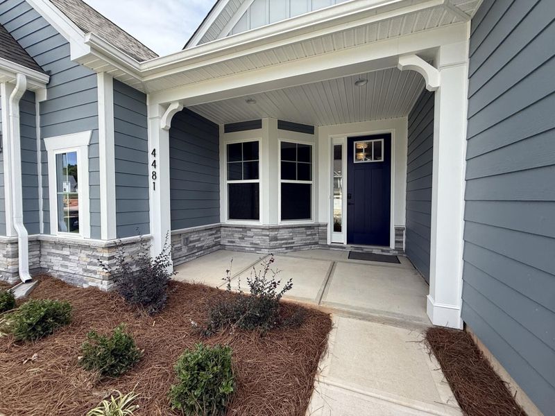 Exterior details and patio area of a home in Carrington, Stanley (Image 3).