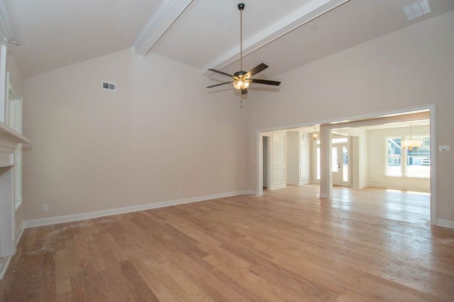 Spacious, unfurnished interior of a new home in Highgate, Newnan (Image 47). Spacious, unfurnished interior of a new home in Highgate, Newnan (Image 47).