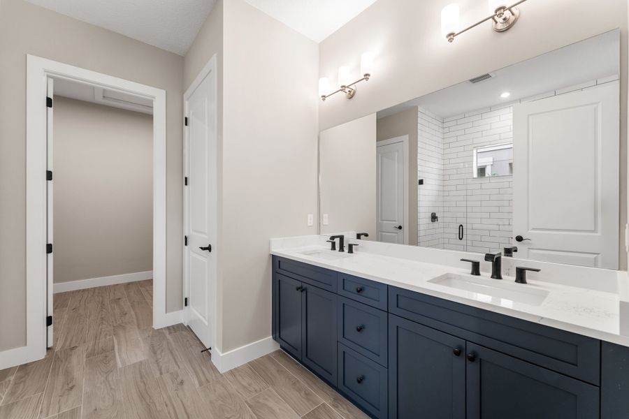 Representative furnished interior of a home built from the Monarch by Mattamy Homes in Newfield - Rosette Park, Palm City (Image 5).