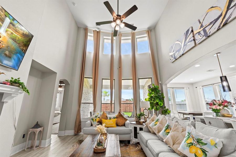 Furnished interior in a model home at Lago Mar – 50' in Texas City (Image 16). Furnished interior in a model home at Lago Mar – 50' in Texas City (Image 16).