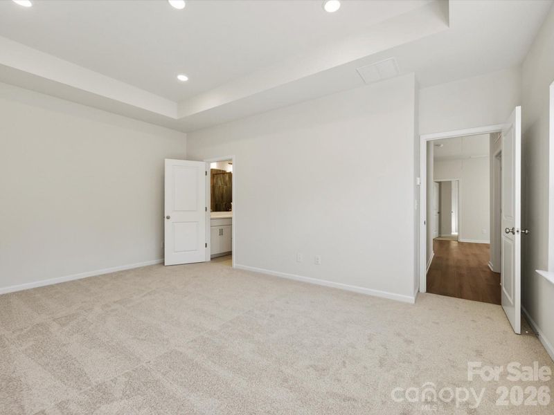 Spacious, unfurnished interior of a new home in Whitley Preserve – Park Collection, Mint Hill (Image 22). Spacious, unfurnished interior of a new home in Whitley Preserve – Park Collection, Mint Hill (Image 22).
