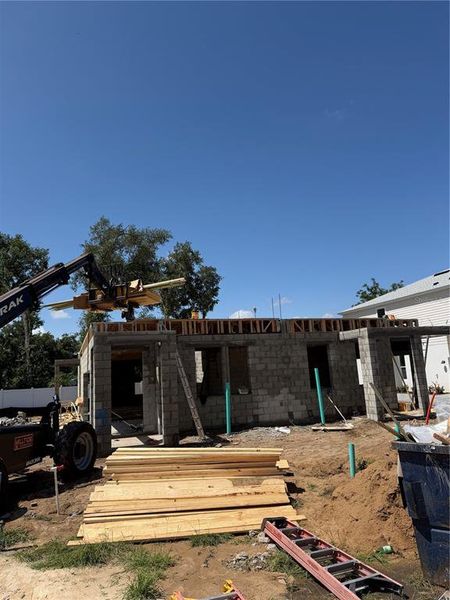 In-progress construction of a new home in The Brooke, Brandon, FL (Image 33). In-progress construction of a new home in The Brooke, Brandon, FL (Image 33).