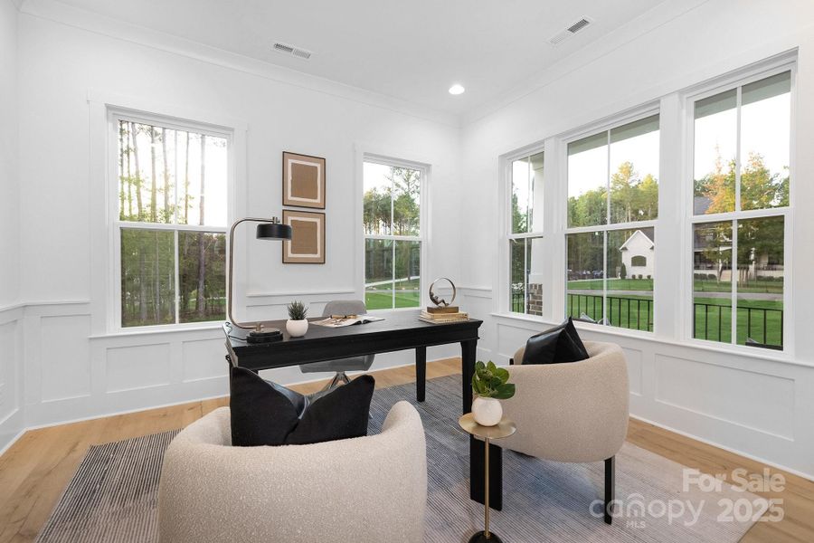 Furnished interior view inside a new home in , Lancaster (Image 30).