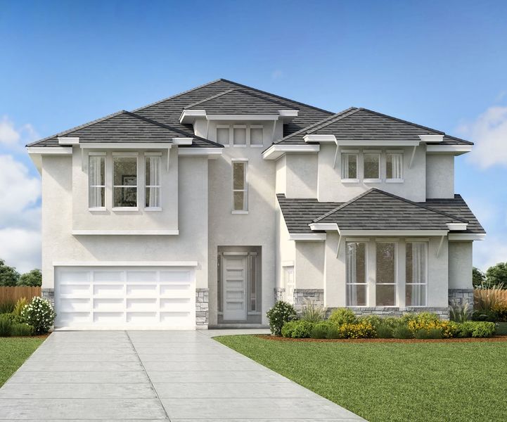 Representative exterior photo of a completed home built from the Diana by Landon Homes in Lexington Frisco, Frisco, TX (Image 31).