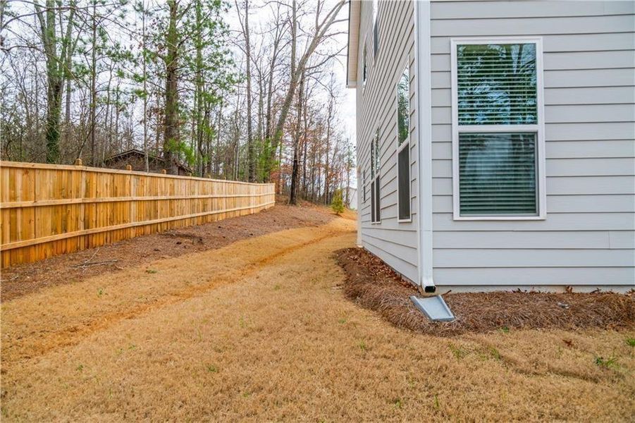Exterior details and patio area of a home in , Atlanta (Image 26).