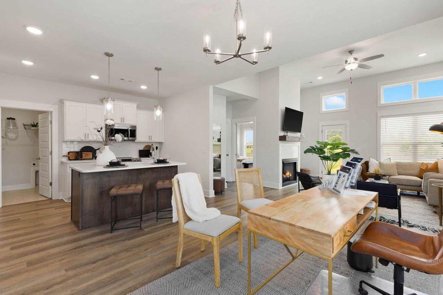 Furnished interior view inside a new home in Westfield Garden Homes, Gallatin (Image 5).