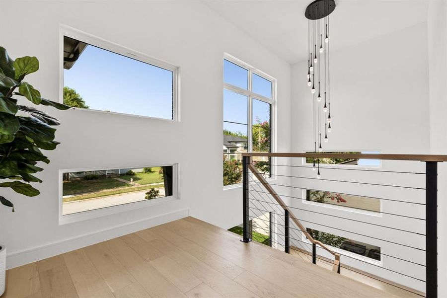 Furnished interior view inside a new home in , Dallas (Image 7).