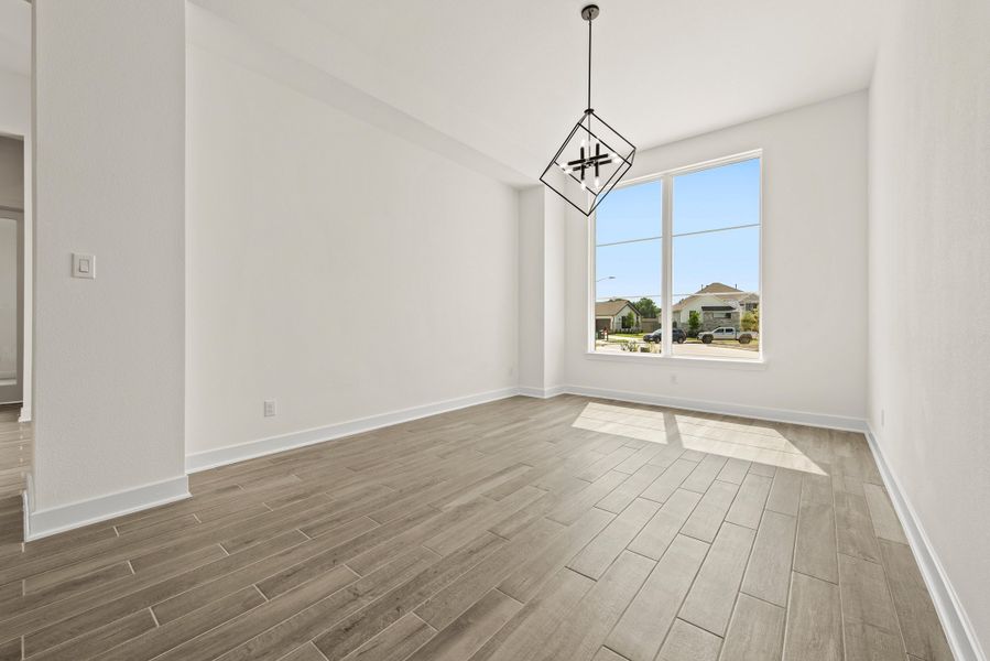 Representative unfurnished interior of a home built from the The Napa by Westin Homes in Kresston - 65', Montgomery (Image 14). Representative unfurnished interior of a home built from the The Napa by Westin Homes in Kresston - 65', Montgomery (Image 14).