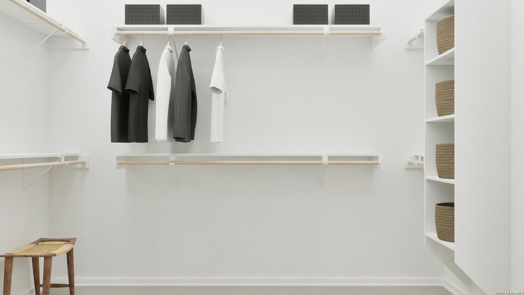 Furnished interior view inside a new home in Brookmill, San Antonio (Image 28). Furnished interior view inside a new home in Brookmill, San Antonio (Image 28).