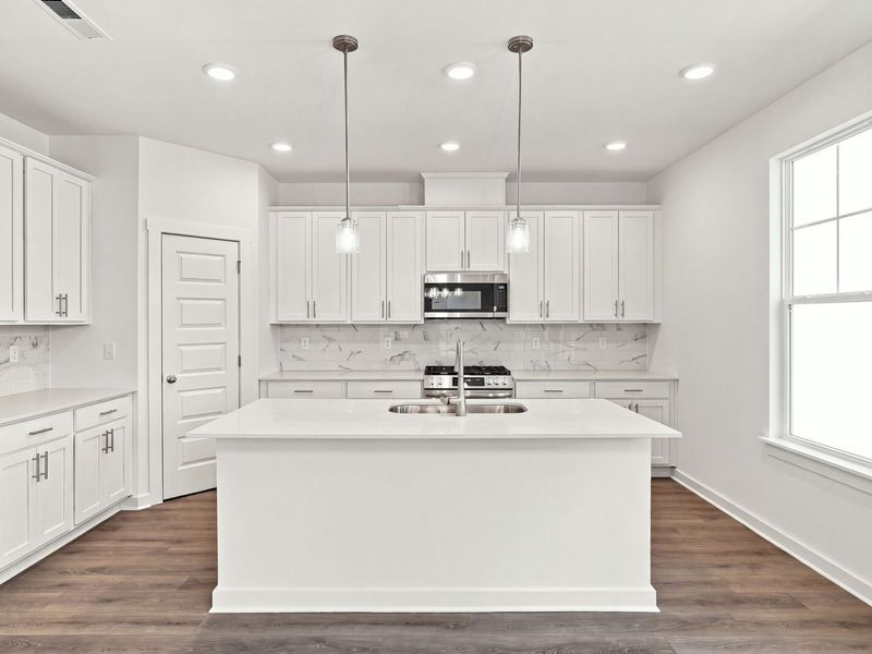 Furnished interior view inside a new home in Calista Farms, White House (Image 16).