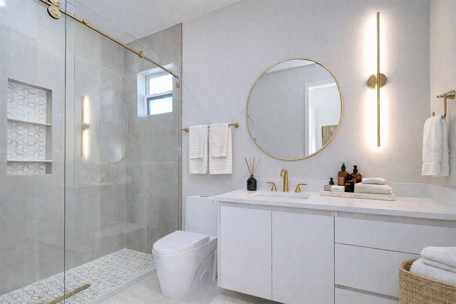 Furnished interior view inside a new home in , Tampa (Image 15).