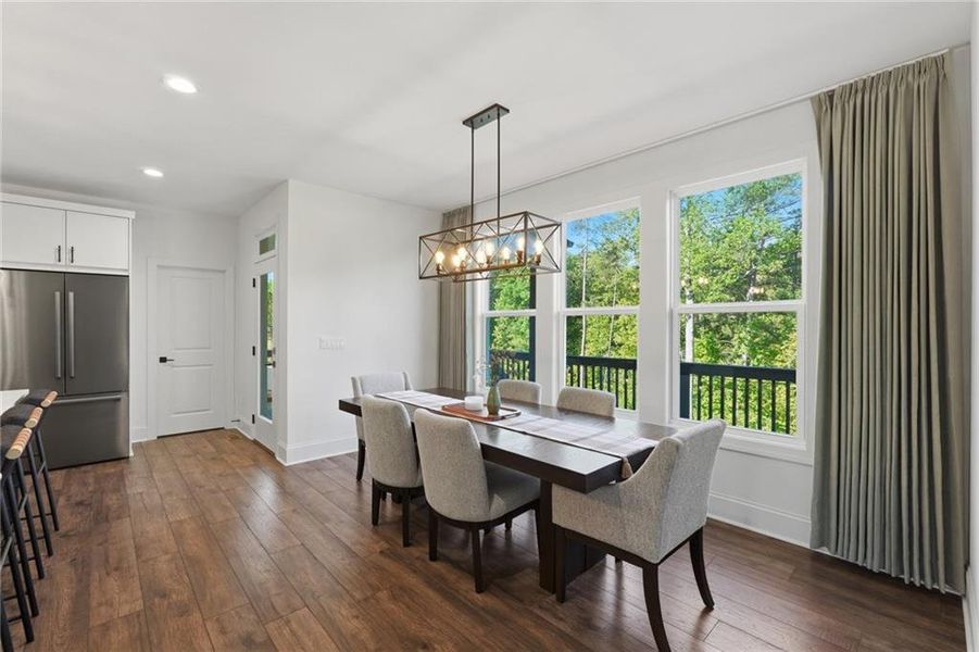 Furnished interior view inside a new home in , Woodstock (Image 12).
