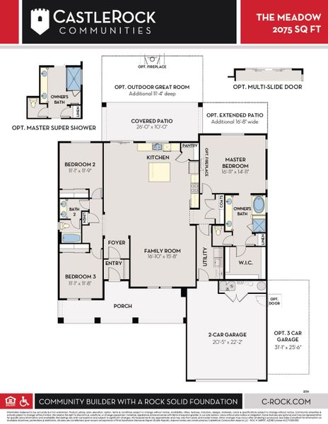 2D floor plan layout of this home in Heritage Pointe, Chino Valley, AZ (Image 5). 2D floor plan layout of this home in Heritage Pointe, Chino Valley, AZ (Image 5).