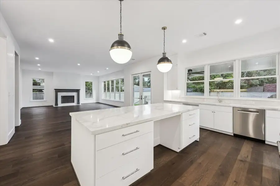 Furnished interior view inside a new home in , Houston (Image 3).