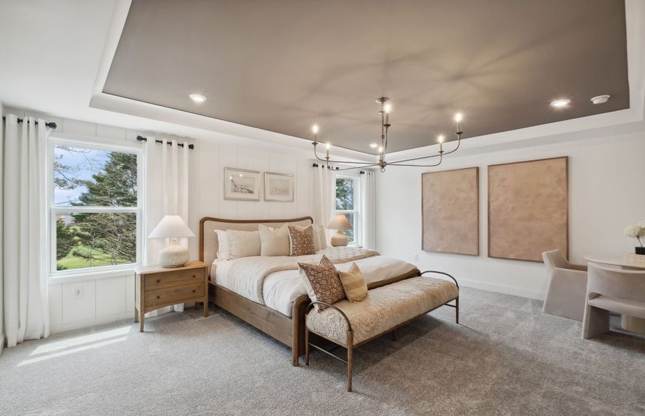 Representative furnished interior of a home built from the Frazier by Pulte Homes in Linden Grove, Powder Springs (Image 18).