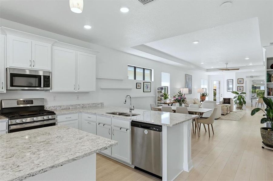 Furnished interior view inside a new home in , Bradenton (Image 15).