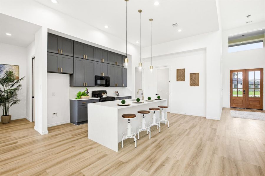 Furnished interior view inside a new home in , Dayton (Image 10). Furnished interior view inside a new home in , Dayton (Image 10).