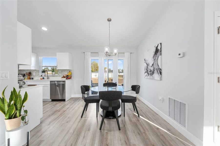 Furnished interior view inside a new home in , Ocala (Image 5).