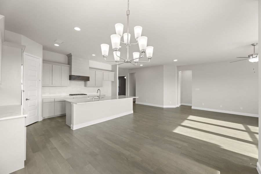 Spacious, unfurnished interior of a new home in Brookshire at Legacy Hills, Celina (Image 22). Spacious, unfurnished interior of a new home in Brookshire at Legacy Hills, Celina (Image 22).