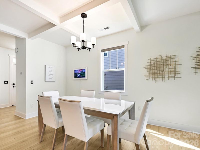 Furnished interior view inside a new home in , Fletcher (Image 12).