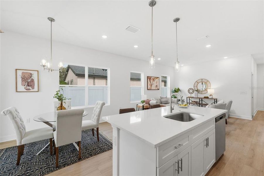 Furnished interior view inside a new home in , Sanford (Image 16).