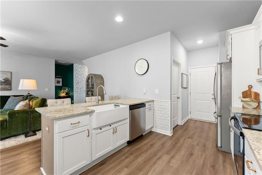 Furnished interior view inside a new home in , Jefferson (Image 14).