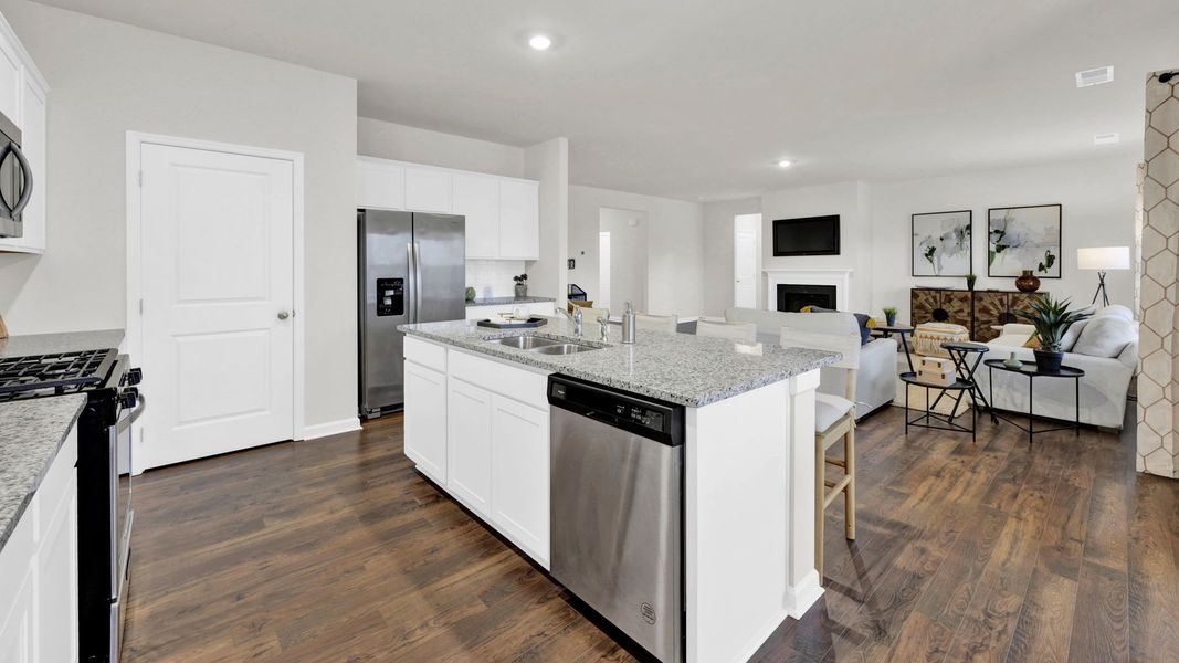 Furnished interior view inside a new home in Sweet Briar, Ooltewah (Image 27). Furnished interior view inside a new home in Sweet Briar, Ooltewah (Image 27).