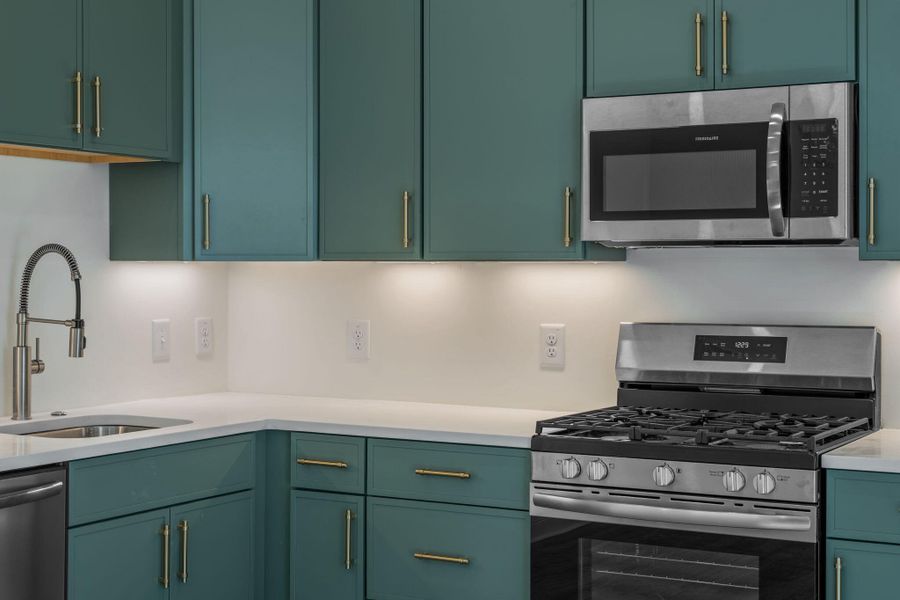 Furnished interior view inside a new home in The Domus Collection at Midtown Nexton, Summerville (Image 10).