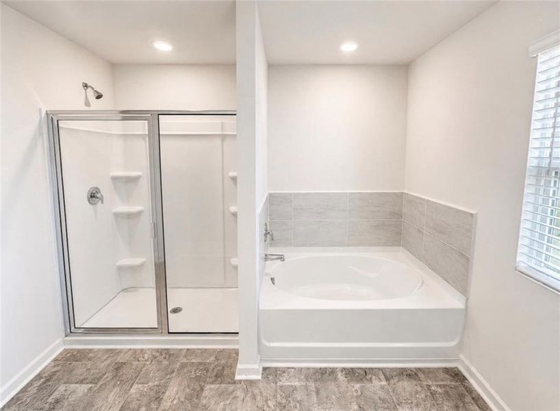 Furnished interior view inside a new home in , Braselton (Image 9).