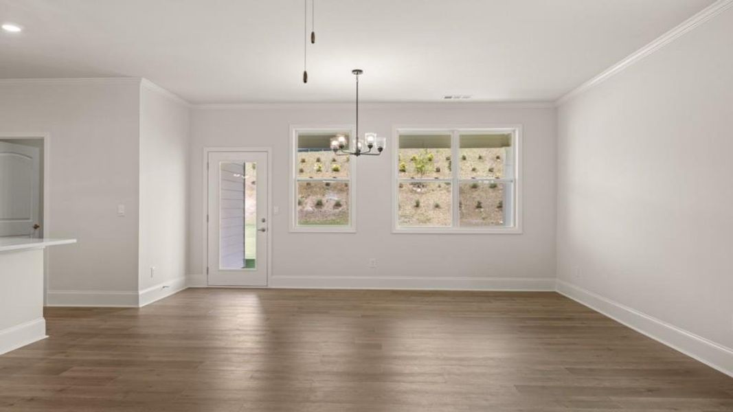 Spacious, unfurnished interior of a new home in Hamptons at Riverwood North, Dallas (Image 14). Spacious, unfurnished interior of a new home in Hamptons at Riverwood North, Dallas (Image 14).