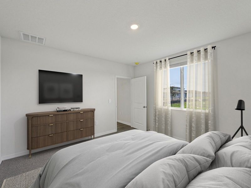 Furnished interior view inside a new home in Magnolia Bay - Premier Series, Nokomis (Image 5).