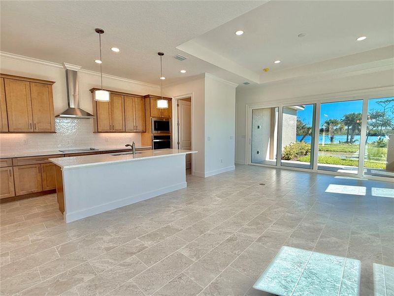 Furnished interior view inside a new home in Veranda Bay, Flagler Beach (Image 35).