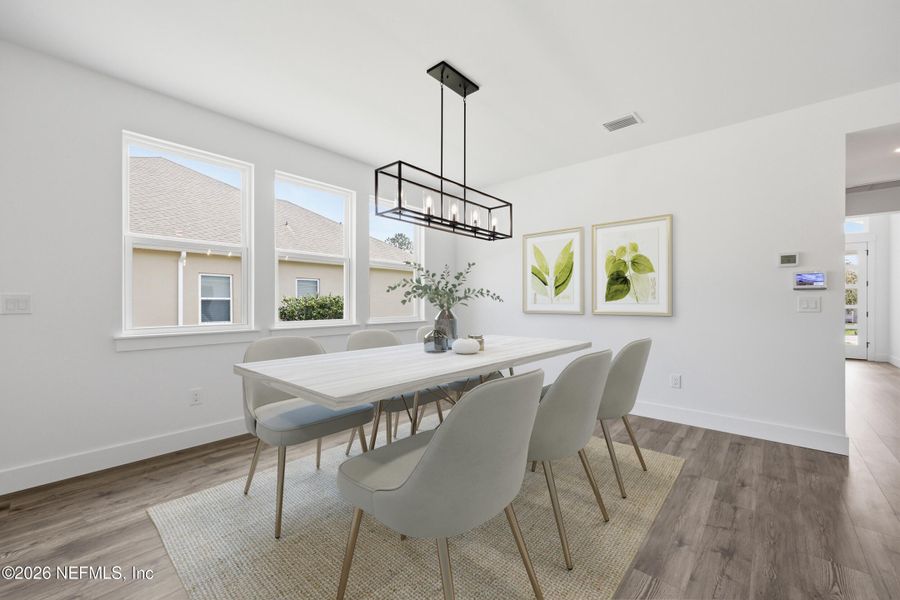 Furnished interior view inside a new home in Palm Coast Homes, Palm Coast (Image 11).