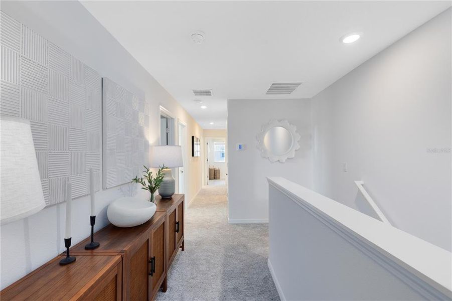 Furnished interior view inside a new home in The Cove at Nona Sound, Orlando (Image 20).