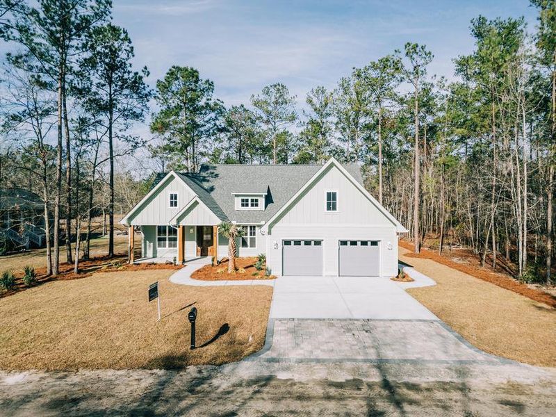 Front exterior of a new home in , Walterboro, SC, highlighting curb appeal (Image 27).