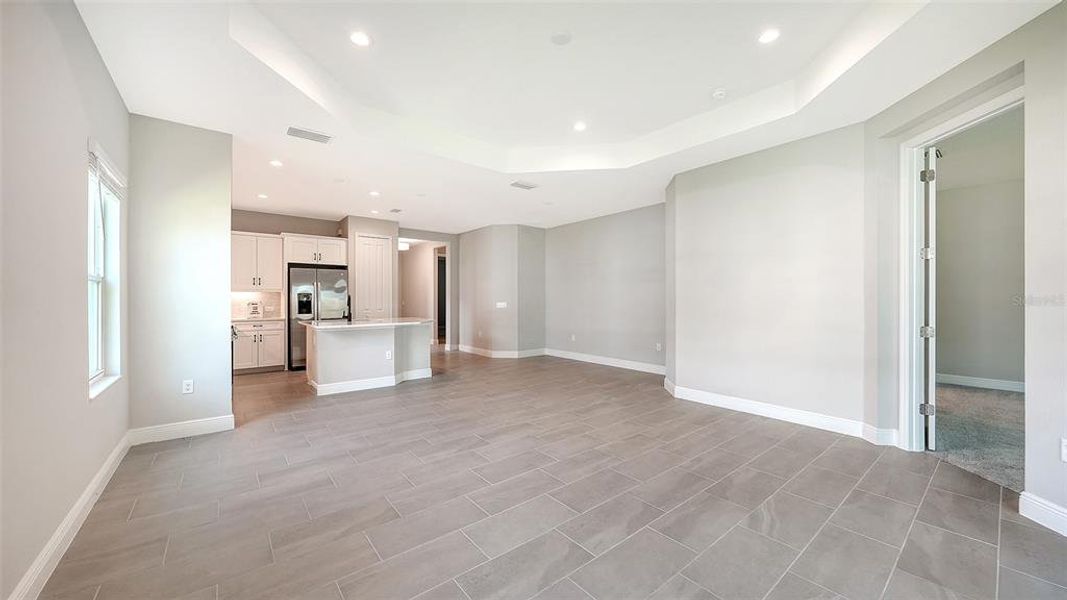 Spacious, unfurnished interior of a new home in Wildleaf at North River Ranch, Parrish (Image 16). Spacious, unfurnished interior of a new home in Wildleaf at North River Ranch, Parrish (Image 16).