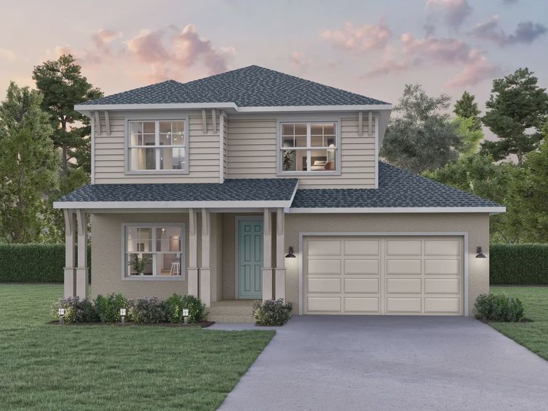 Representative exterior photo of a completed home built from the Marina by Cardel Homes in Seaflower, Bradenton, FL (Image 1). Representative exterior photo of a completed home built from the Marina by Cardel Homes in Seaflower, Bradenton, FL (Image 1).