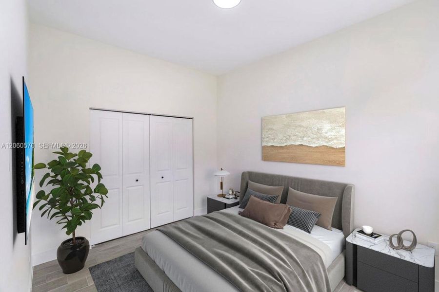 Furnished interior view inside a new home in , Lehigh Acres (Image 4).
