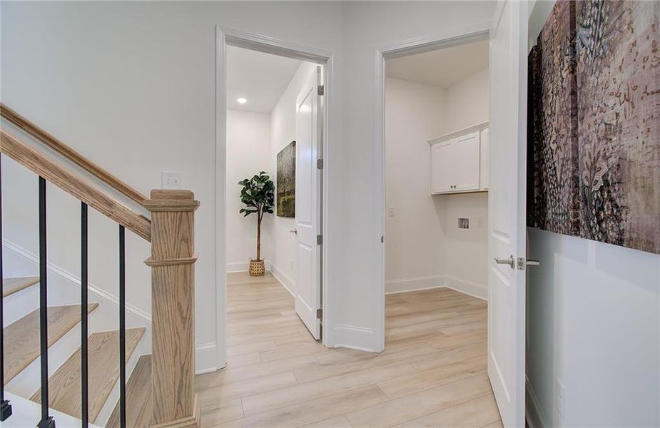 Spacious, unfurnished interior of a new home in Courtyards at Traditions, Cumming (Image 20).