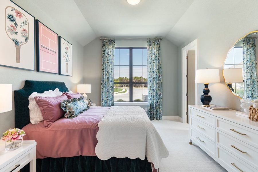 Representative Secondary Bedroom - some options shown