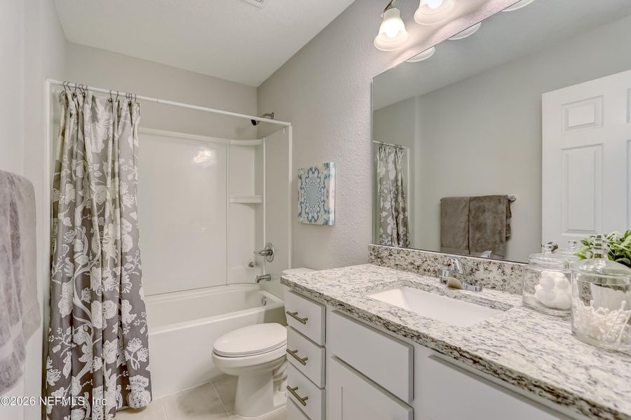 Furnished interior view inside a new home in , Jacksonville (Image 11). Furnished interior view inside a new home in , Jacksonville (Image 11).