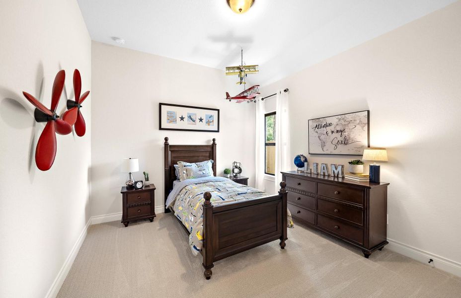 Furnished interior view inside a new home in The Highlands 55′, Porter (Image 32). Furnished interior view inside a new home in The Highlands 55′, Porter (Image 32).