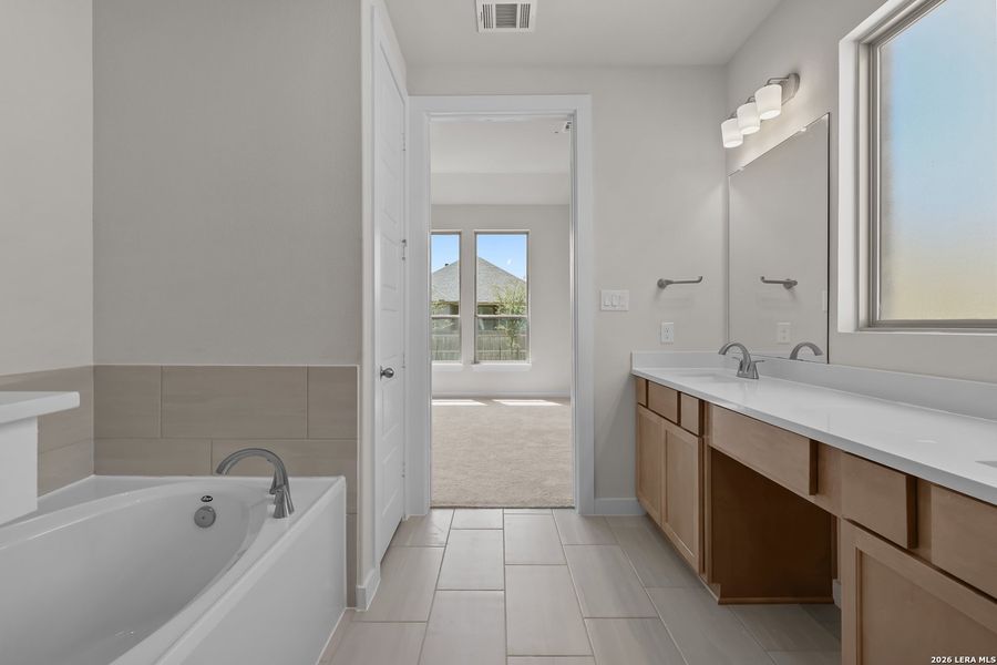 Furnished interior view inside a new home in Davis Ranch, San Antonio (Image 8).