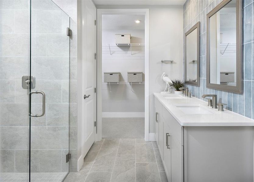 Furnished interior view inside a new home in Lakespur at Wellen Park, Venice (Image 8). Furnished interior view inside a new home in Lakespur at Wellen Park, Venice (Image 8).