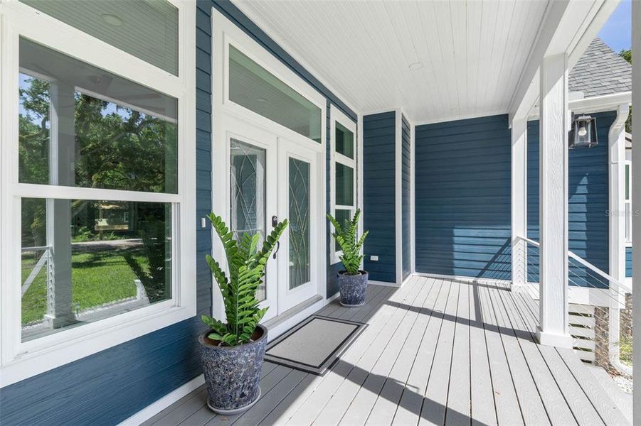 Exterior details and patio area of a home in , Palm Coast (Image 3). Exterior details and patio area of a home in , Palm Coast (Image 3).