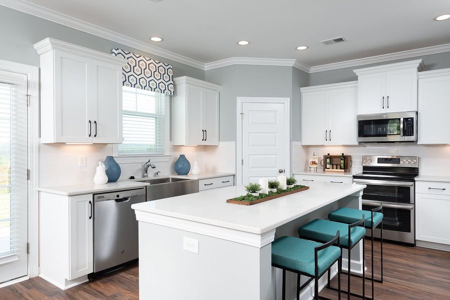 Furnished interior view inside a new home in Bluefield, Lexington (Image 3).